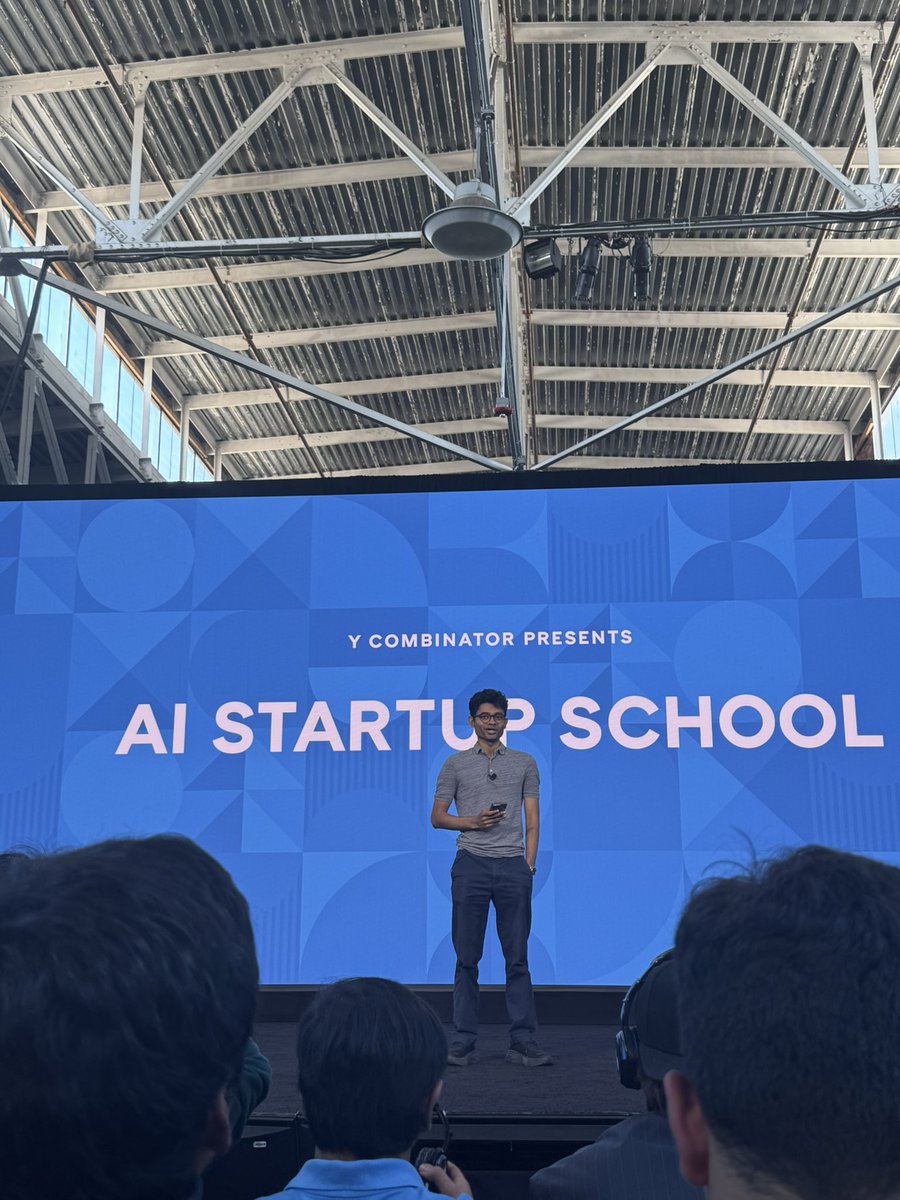 aashi_wal's tweet image. went into YC AI SUS thinking I needed a life-changing billion-dollar idea, left realizing I just need strong conviction and an AI agent
thank you @ycombinator for hosting such an elite event