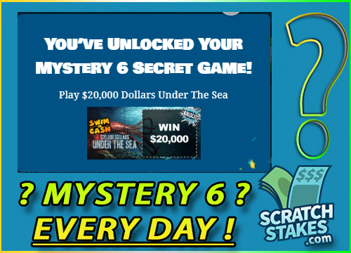Play today's Mystery 6 #games to unlock more chances to #win real cash prizes up to $20,000!🤑

🤔Have you scratched today?
👉 ow.ly/CVwN50WbKNV