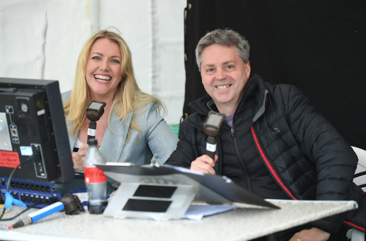 The dream team in the <a href="/QTV_Sports/">QTV</a> tent for <a href="/CricketScotland/">Cricket Scotland</a> v <a href="/KNCBcricket/">Cricket🏏Netherlands</a> at <a href="/DaleCricket/">Clydesdale Cricket Club</a>.

<a href="/melindafarrell/">Melinda Farrell</a> and <a href="/pwmcomms/">Paul W Mitchell</a> keeping everyone involved and informed from another close encounter of the Tri-Series kind.   Cheers!🏏📺🥃