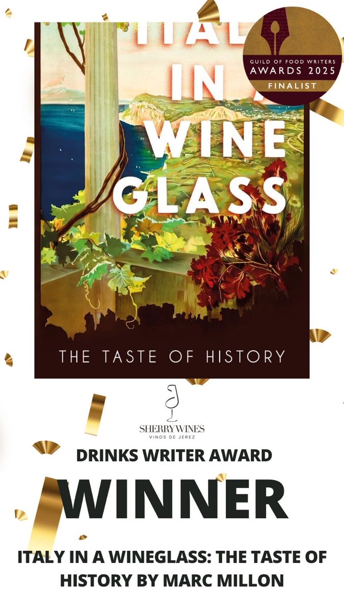 Congratulations Marc Millon for scooping the Drinks Writer Award 2025!

#thegfw #thegfwawards2025