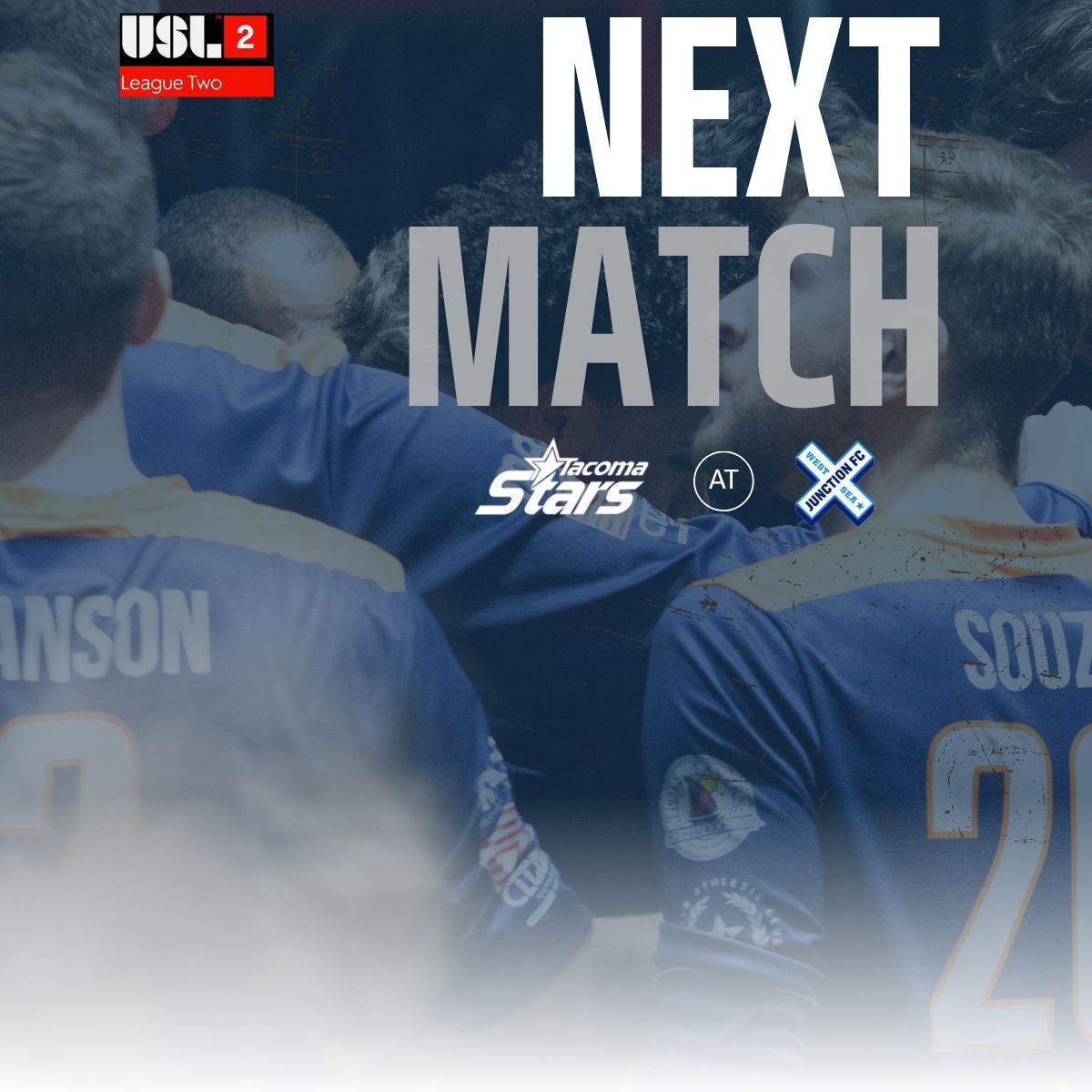 Next Match: West Seattle Junction FC.  
The Tacoma Stars are on the move for their upcoming clash against West Seattle Junction FC! Anticipate a thrilling atmosphere, and a battle for every piece of the field! 📅 Date: June 22 📍 Venue: At West Seattle Junction
