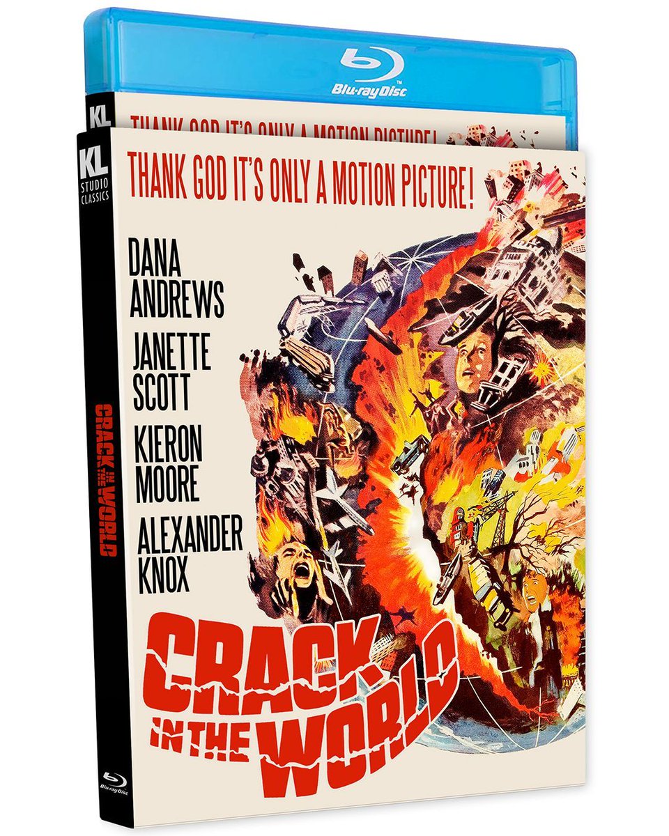 Heralding the boom of “disaster movies” in the 1970s, CRACK IN THE WORLD (1965) is a thrilling and earth-splitting ’60s sci-fi spectacle. 🌍💥

The special edition release is now available on Blu-ray 📀: knlor.com/4jR3Ffi