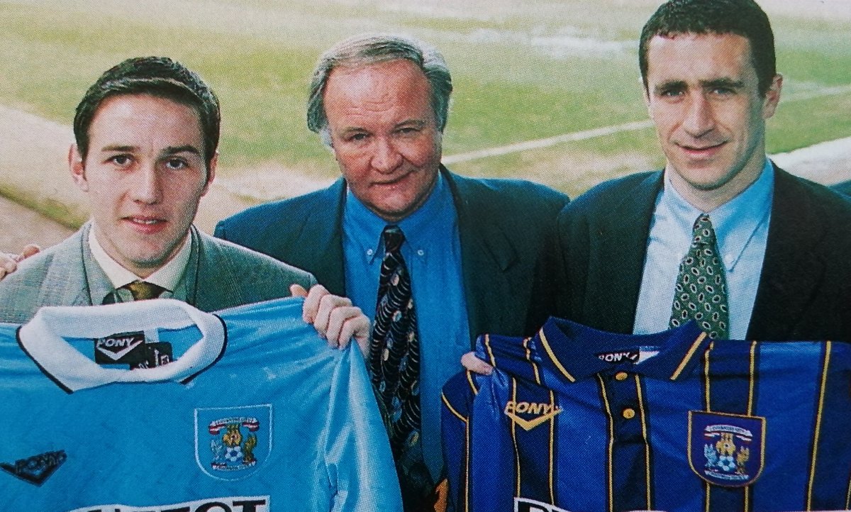 - Multi signing Monday -

I have no doubt that Coventry fans were rejoicing when Big Ron Atkinson brought in Eoin Jess and Liam Daish back in February 1996. #PUSB