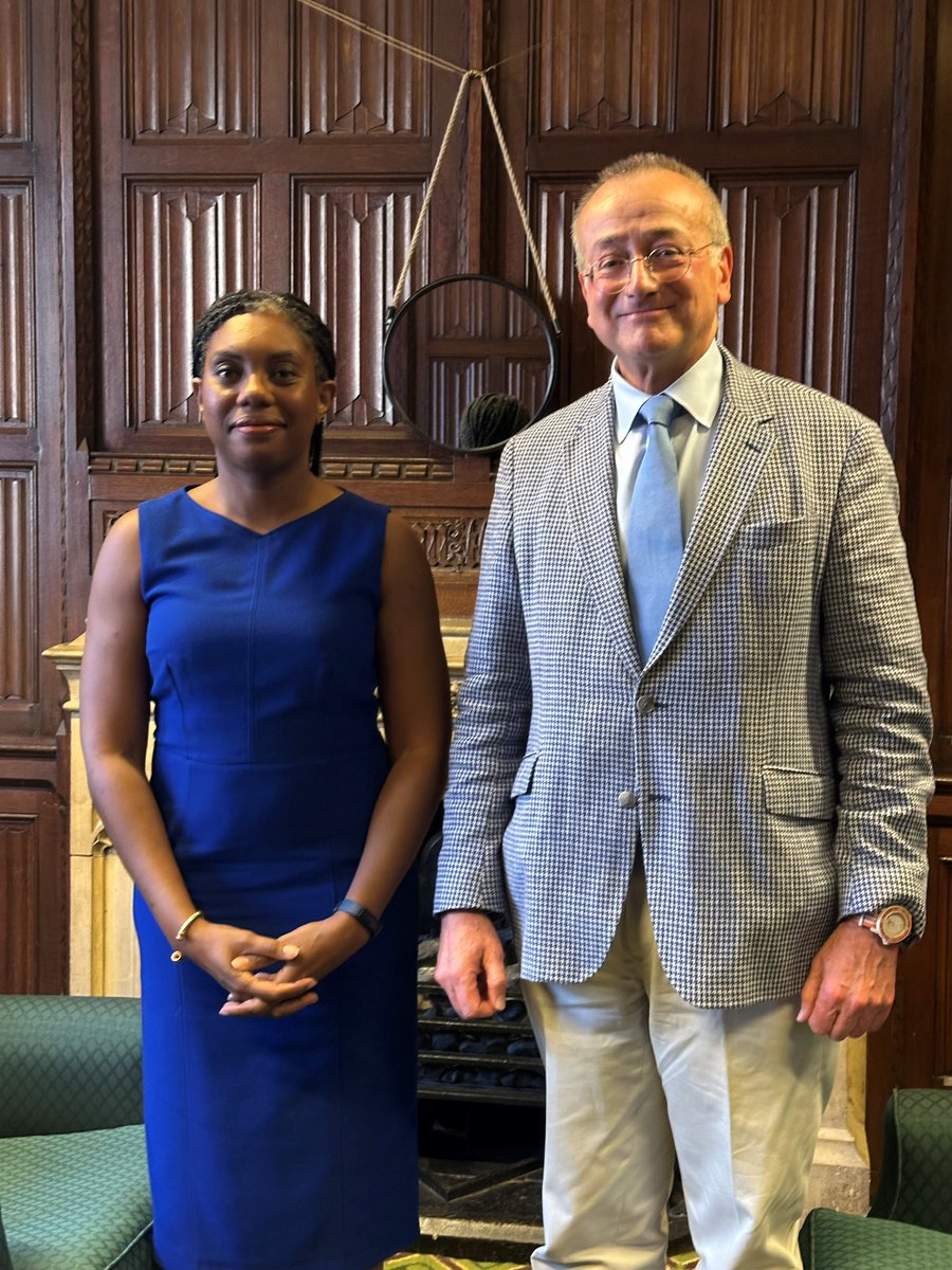 PedroSerranoEU's tweet image. Grateful to the Leader of the Opposition @KemiBadenoch for our meeting today. We exchanged on EU-UK relations and international challenges.
