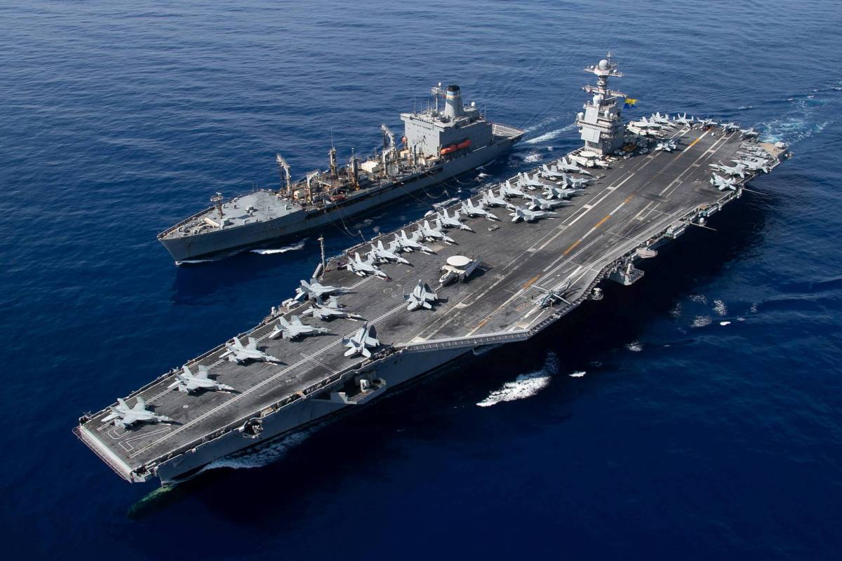 ๐๐ฎ๐ซ๐๐ค๐ ๐๐๐ฐ๐ฌ ๐ฐ๐ป (@eurekanews10) on Twitter photo ๐บ๐ธ๐ฎ๐ฑ๐ฎ๐ท El USS Ford (el portaaviones mรกs avanzado de la Armada de Estados Unidos) y su grupo de batalla recibieron la orden de acercarse al รกrea que actualmente es el รกrea de responsabilidad del Comando Europeo.
Ford se une a Carl Vinson, que ya estรก aquรญ, y a Nimitz, que estรก en ๐บ๐ธ๐ฎ๐ฑ๐ฎ๐ท El USS Ford (el portaaviones mรกs avanzado de la Armada de Estados Unidos) y su grupo de batalla recibieron la orden de acercarse al รกrea que actualmente es el รกrea de responsabilidad del Comando Europeo.
Ford se une a Carl Vinson, que ya estรก aquรญ, y a Nimitz, que estรก en