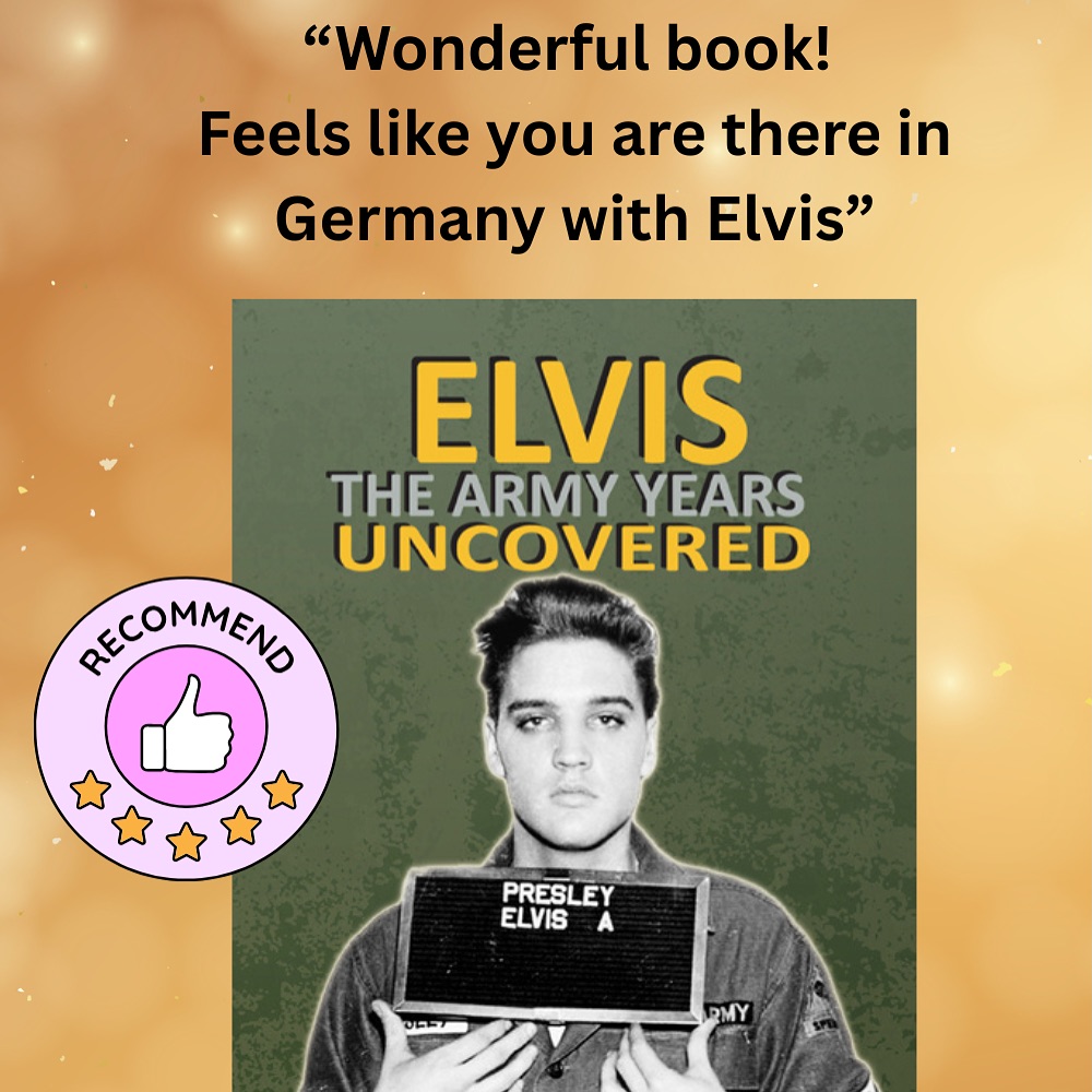 Elvis_News's tweet image. Captivating rare stories about Elvis Presley's two years in the army in ELVIS The Army Years Uncovered book - available in paperback and Kindle #Ebook
Read a free excerpt:
elvisbiography.net/books/elvis-th…
#Elvishistory #Elvis #ElvisPresley #Elvisbook #Kindle #ElvisArmy