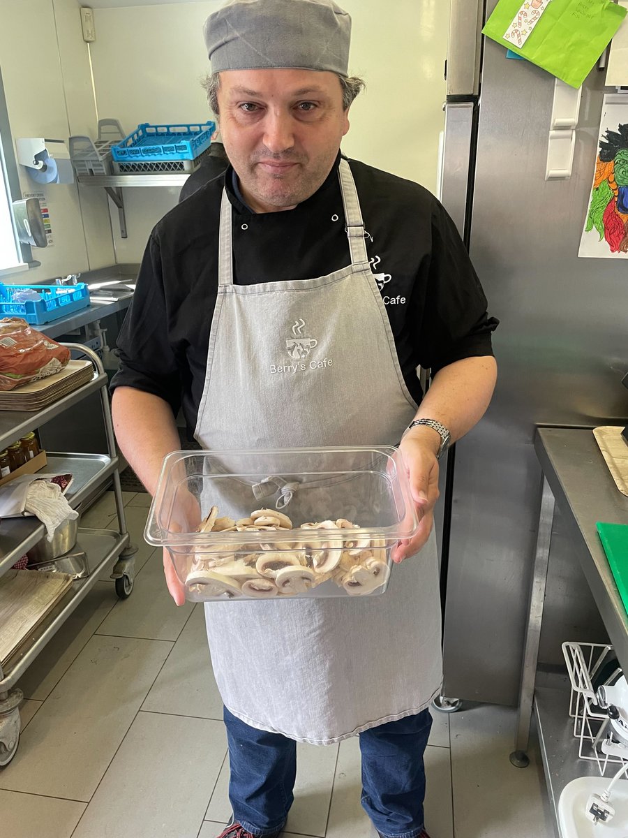 Developing catering, customer service and life skills in Berry's Café 🧑‍🍳

The catering team spend time in both Berry's and The Roost's kitchen so that they are learning a wide range of catering skills in different environments 👏