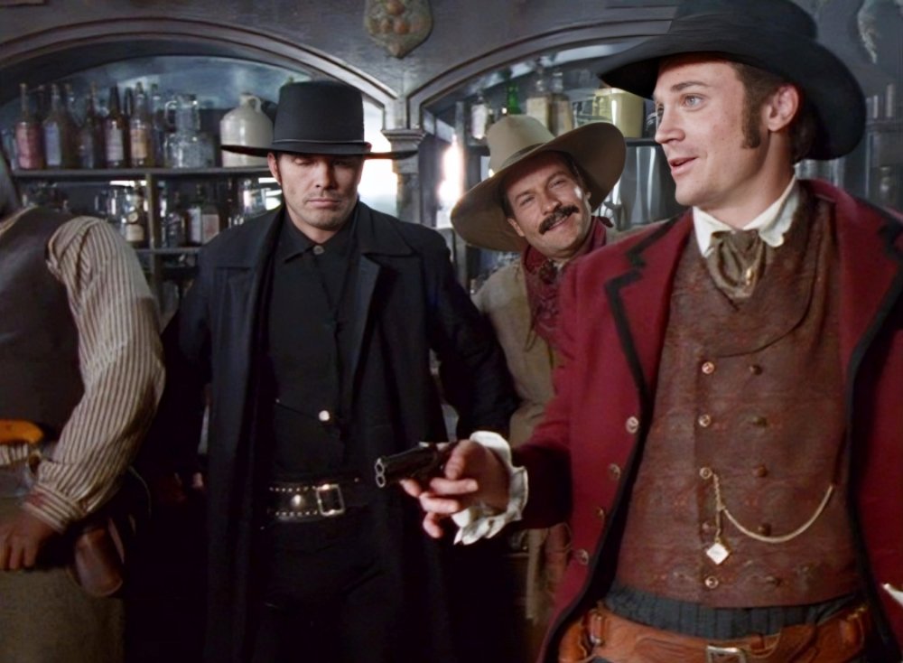 Magnificent7TV's tweet image. Chris: We're looking for guns to protect an Indian village. You interested?
Ezra: Who's financing?
Chris: The village. Five dollars a man.
Ezra: Five dollars? Wouldn't even pay for my bullets.
Episode: Ghosts of the Confederacy
@BiehnReal #DaleMidkiff @AnthonyStarke #Mag7TV