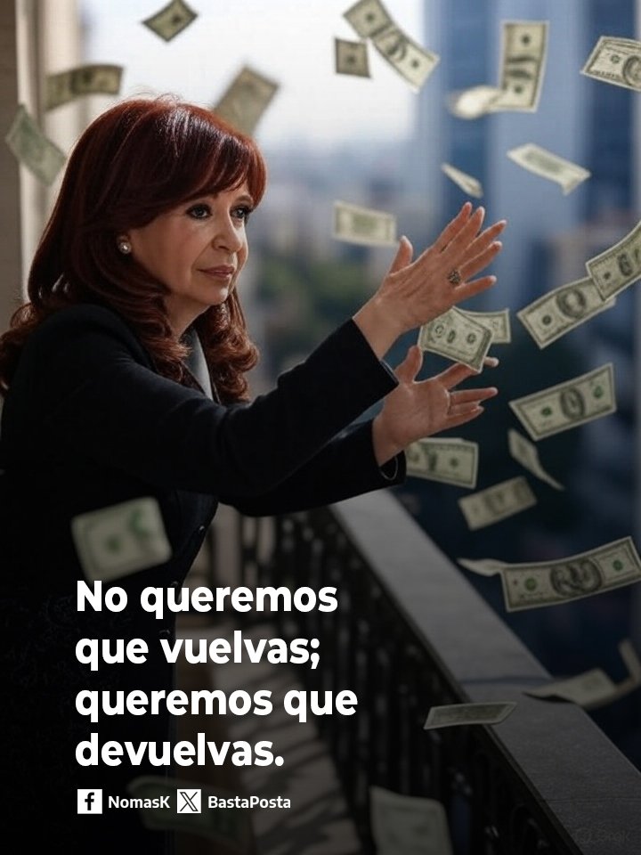 BastaPosta's tweet photo. #CristinaPresa https://t.co/dpyLUZiqQX