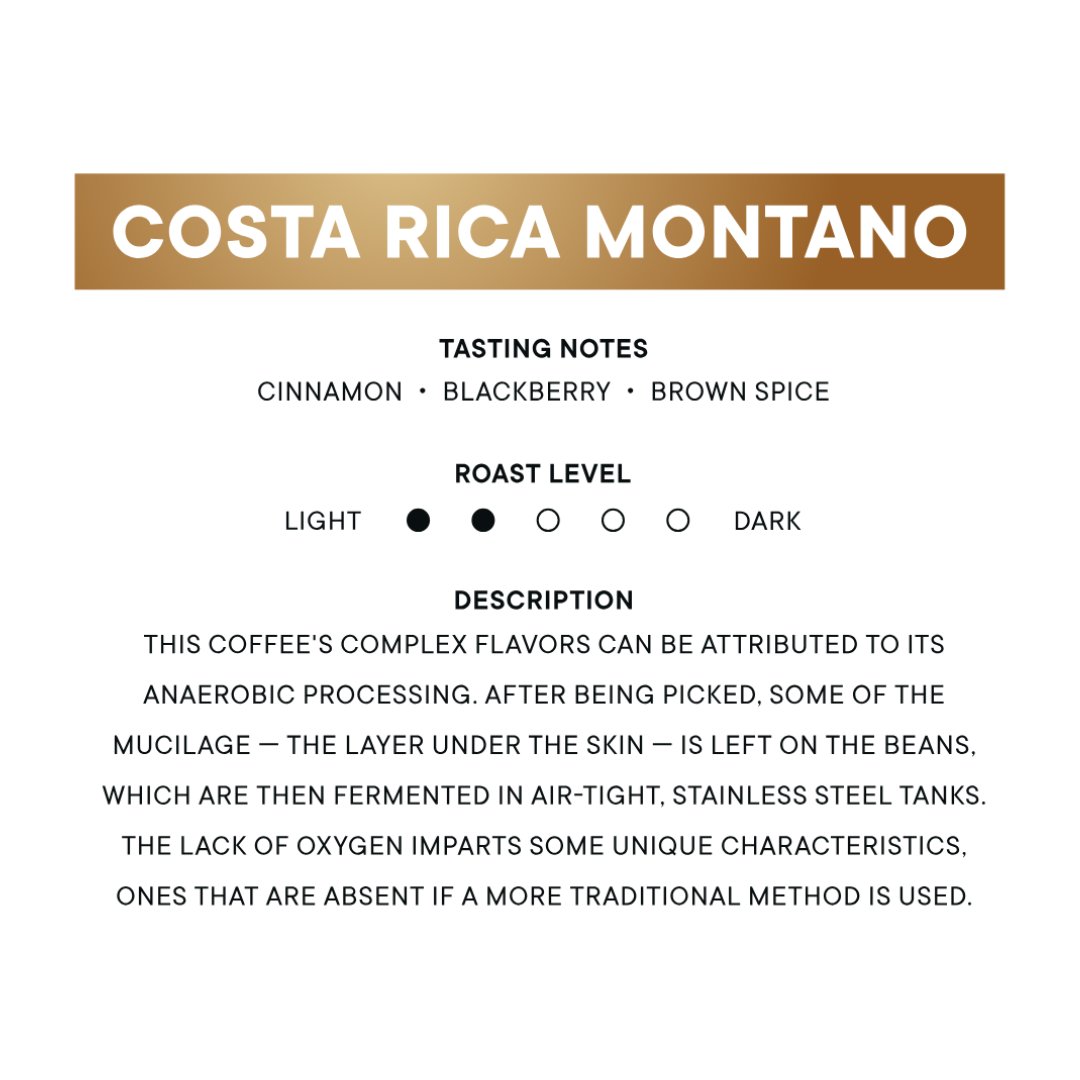 🥇 Our latest Gold Series coffee is here!

🌎 We taste notes of cinnamon, blackberry and brown spice in this lighter-bodied offering from Costa Rica, perhaps the most advanced coffee producing country in Central America

▶️ connectroasters.com/products/gold-…