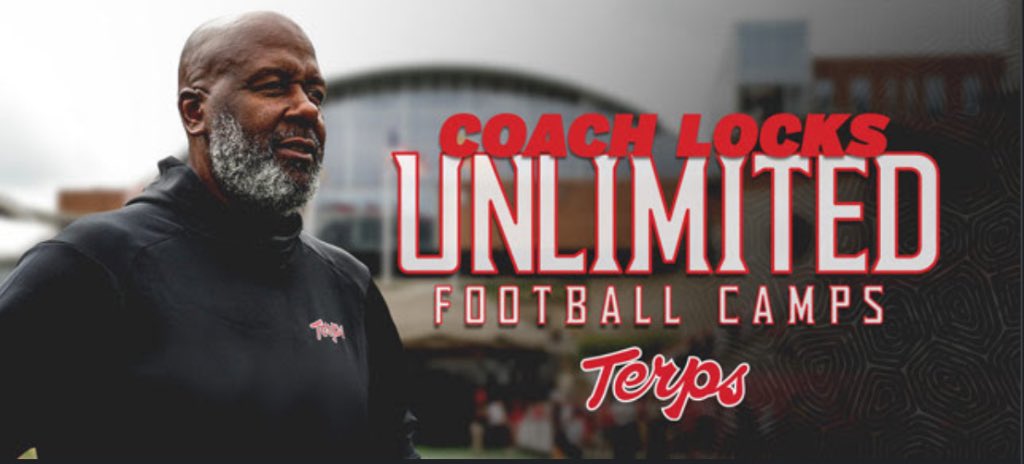 Today I will be attending the Maryland Big Man Camp at 5:00!!!
<a href="/JefferiesCraig/">coach jefferies</a>  <a href="/DavidBrownlee_/">David Brownlee</a>  <a href="/CoachLocks/">Michael Locksley</a>