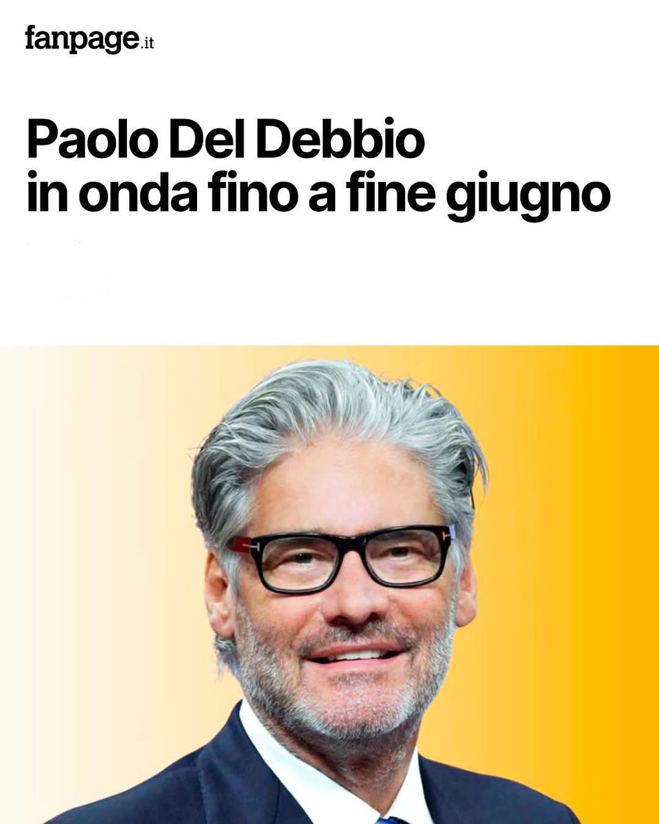 Paolo Del Debbio tweet media