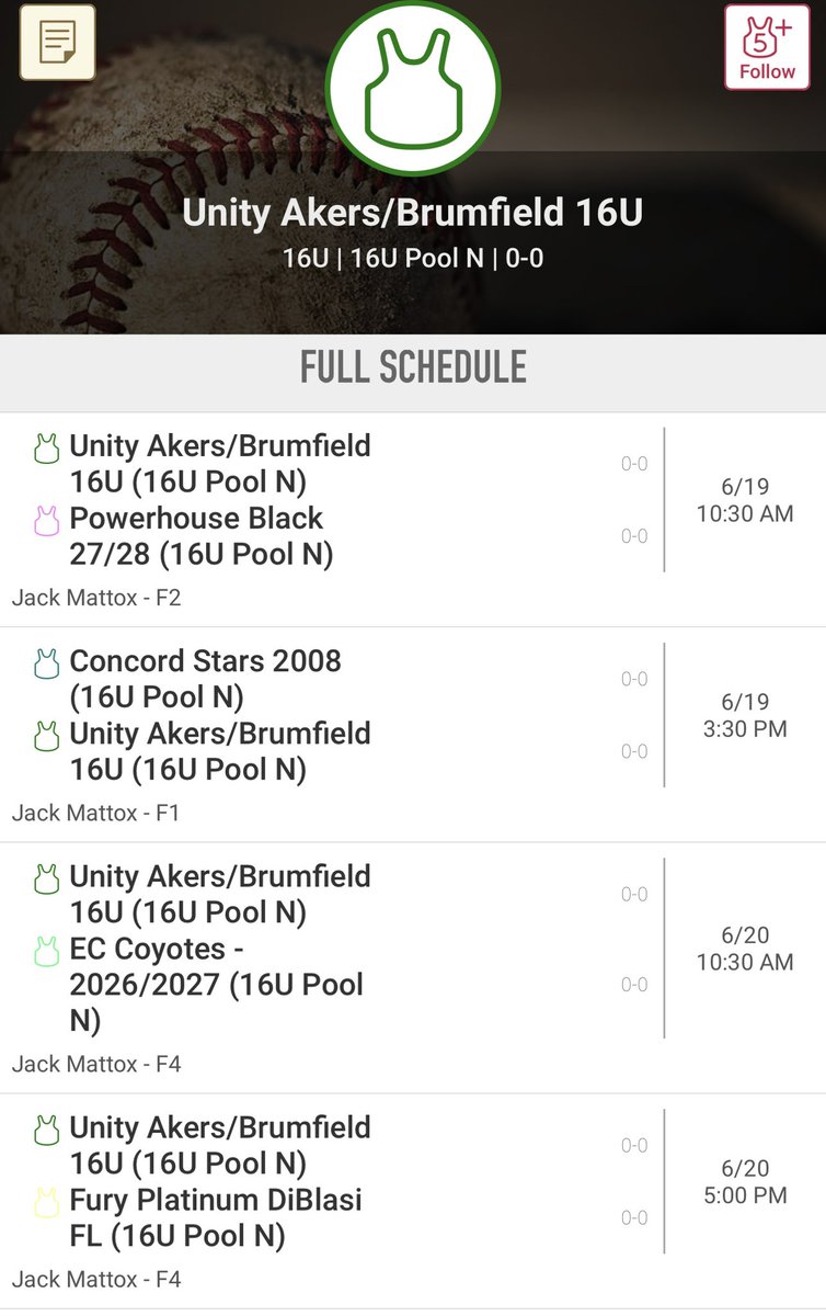 It’s Scenic City week. We cannot wait to see all of the talented teams we are competing against. It’s going to be such a fun week of softball!!!