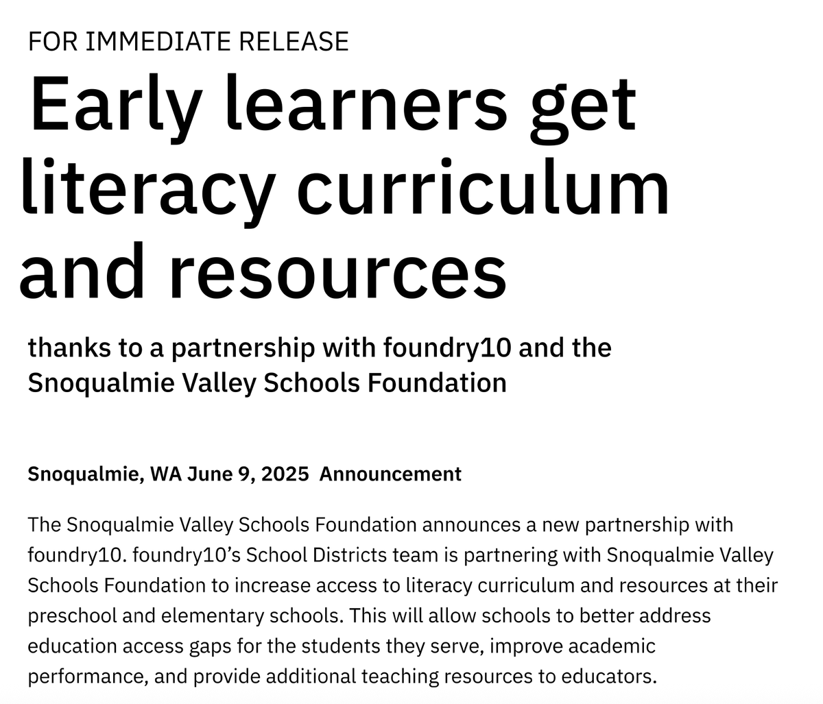 SVSFoundation tweet media