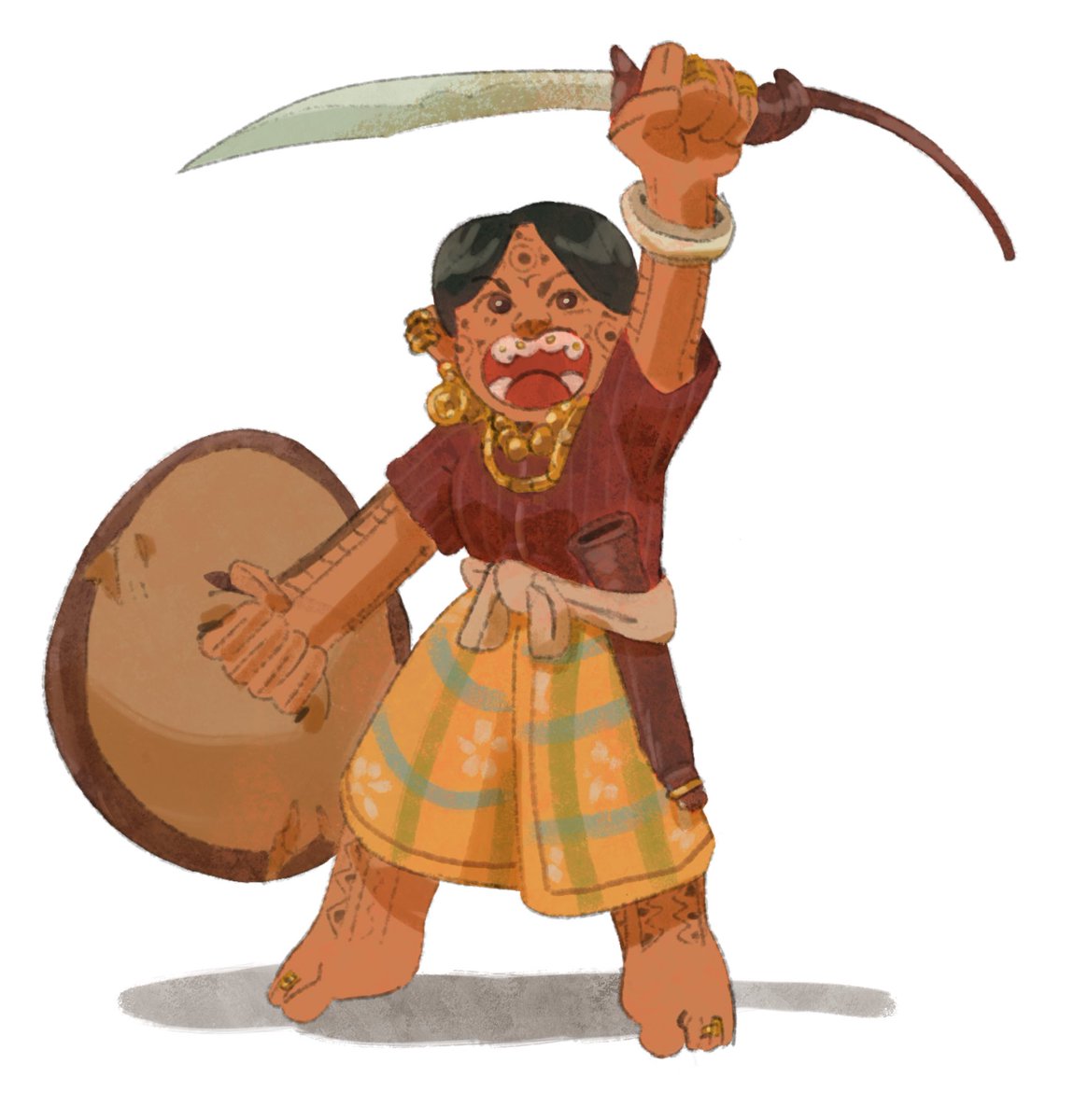 tiny visayan warrior