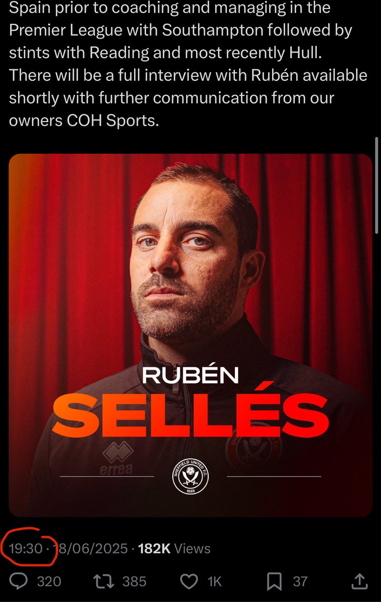 Still the undisputed champions of sacking and replacing a manager in the shortest time possible, hold that L <a href="/SheffieldUnited/">Sheffield United</a>