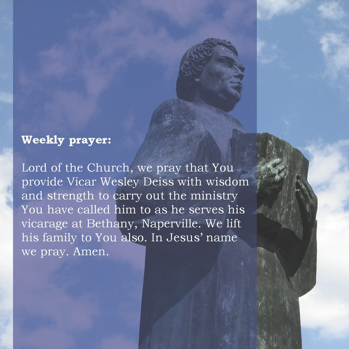 Prayer for the week of June 23, 2025:

#AdvancingHisKingdom #NIDWord