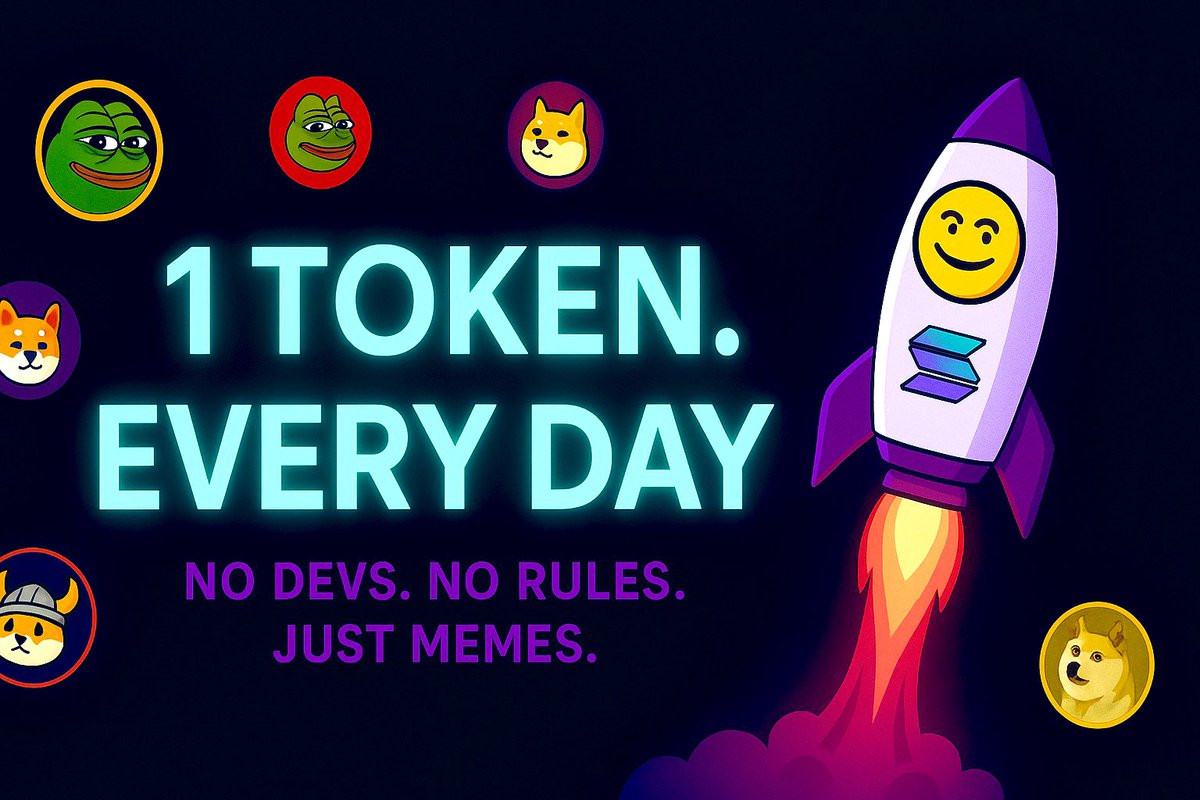 DailyPumPad's tweet photo. ๐ง Want early alpha every day?
โ
1 token. Every. Single. Day.
โ
No presale. No rug.
โ
Just pure meme power.
DailyPump is now live.
Join the Telegram, follow the daily picks, and catch the wave before the pump ๐
#Solana #Crypto #DailyPump #FairLaunch #memecoin1000x