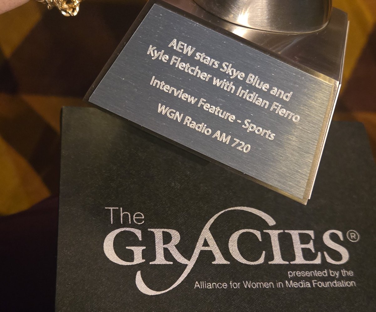 Iridian (@iridian_fierro) on Twitter photo It's an honor to be recognized along with so many talented women in the industry
#thegracies #gracies50 <a href="/AllWomeninMedia/">AWM Headquarters</a> <a href="/WGNRadio/">WGN Radio 720</a> It's an honor to be recognized along with so many talented women in the industry
#thegracies #gracies50 <a href="/AllWomeninMedia/">AWM Headquarters</a> <a href="/WGNRadio/">WGN Radio 720</a>