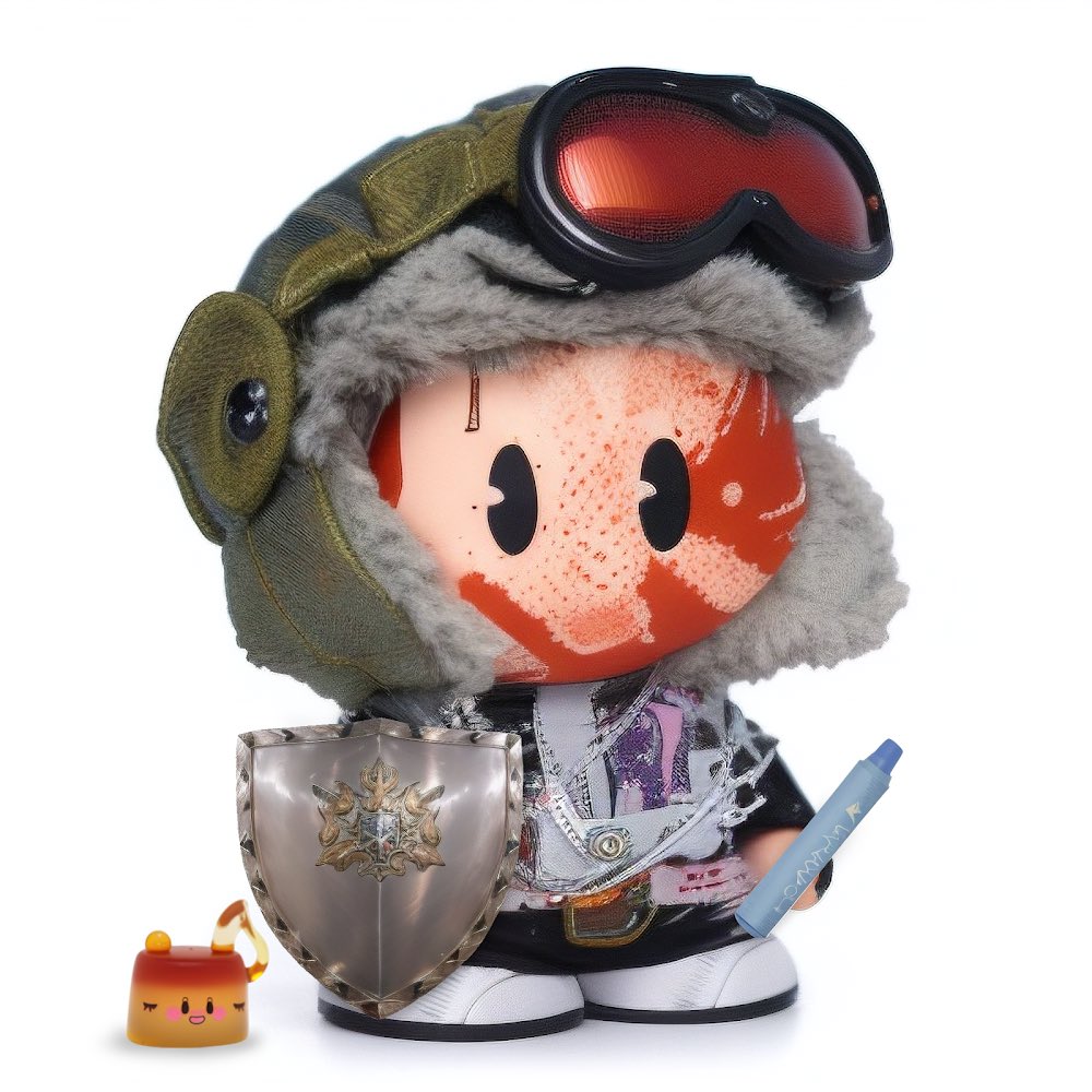 Put the custom $swag on to embody my NFT doodle persona