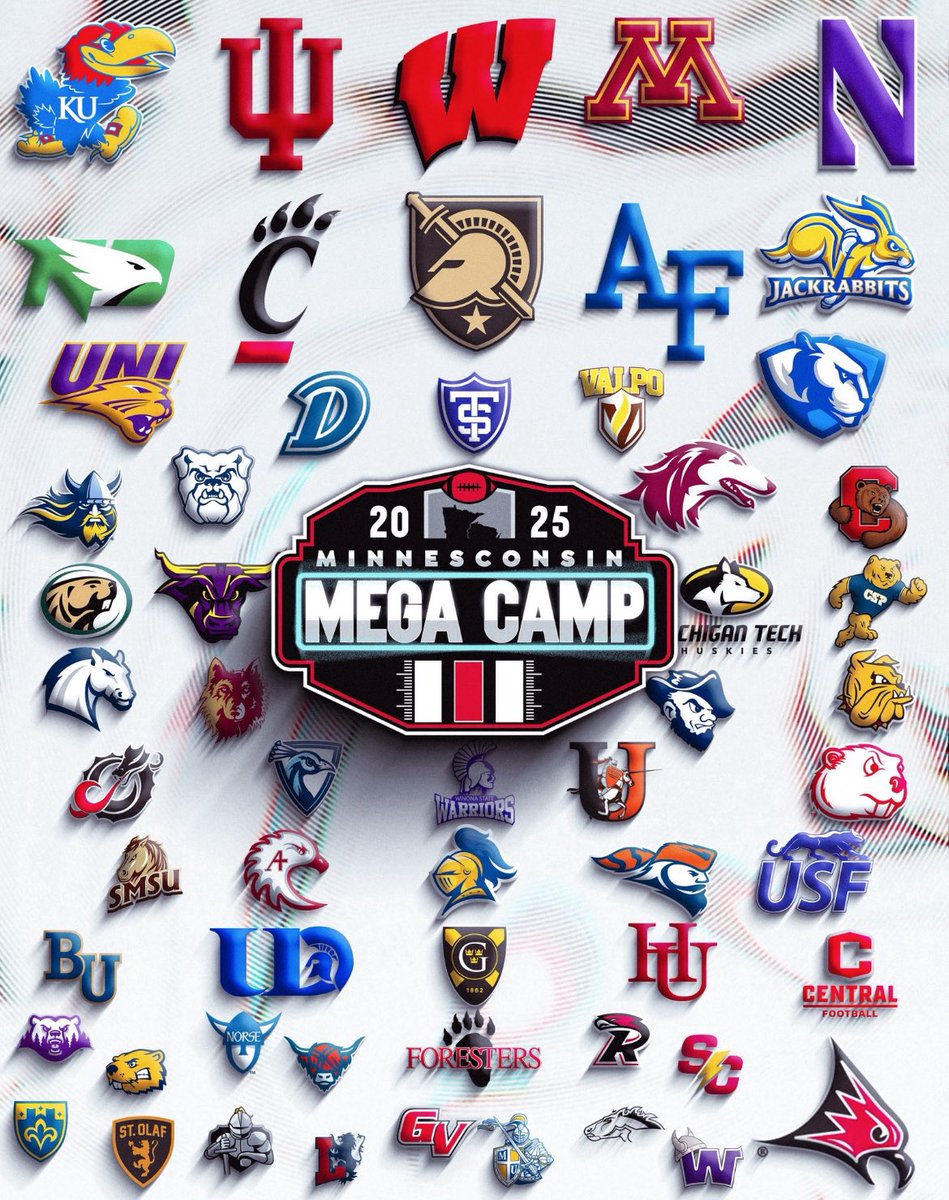 I will be attending the River falls MEGA CAMP today. Can't wait 📈<a href="/CoachBorgerding/">Aaron Borgerding</a>
