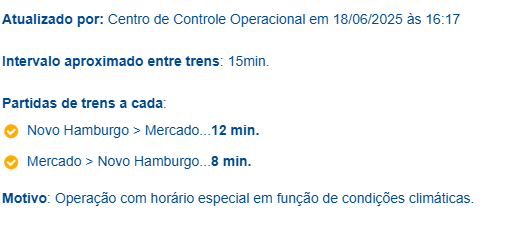 mstrey's tweet photo. @Trensurb Alguma novidade?
No site de vcs indica operação do mercado até Novo Hamburgo. https://t.co/ehO4n4eT7o