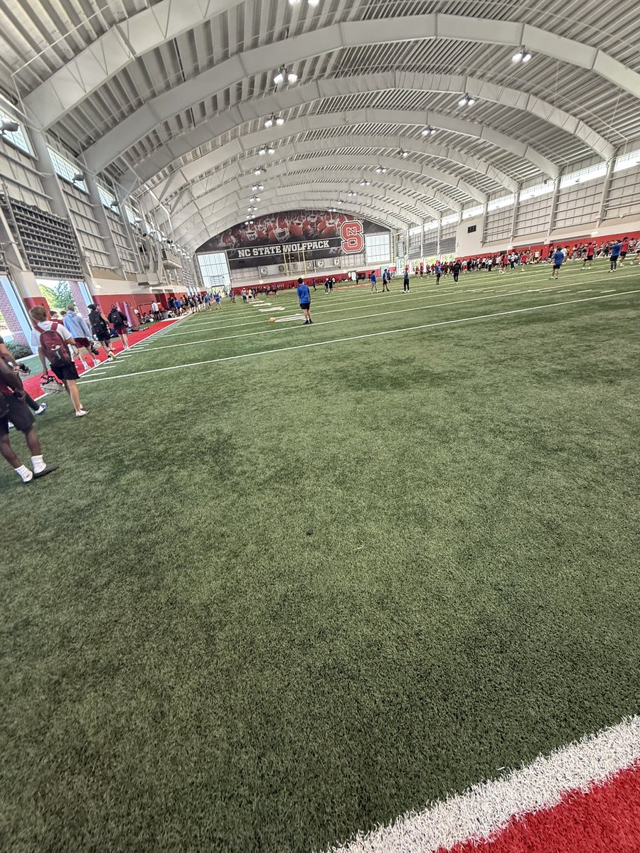 Teo Jovic RG (@teoj100) on Twitter photo Had a great time at NC state OL football Camp today, ready for tomorrow!
<a href="/NCState/">NC State University</a> <a href="/CoachThunder_45/">Dantonio Burnette</a> <a href="/CoachTonyGibson/">Tony Gibson</a> <a href="/CoachDefo/">Coach Joe Deforest</a> <a href="/CoachXDayDay/">Dayron Wilson</a> <a href="/CoachSplintaQ/">LaFayette Stewart</a> <a href="/StateCoachD/">Dave Doeren</a> <a href="/coachwiles/">Charley Wiles</a> <a href="/CoachPerrin61/">Isaiah Perrin</a> <a href="/Wando_Athletics/">Wando Athletics</a> <a href="/WandoHSFootball/">Wando Warrior Football</a> Had a great time at NC state OL football Camp today, ready for tomorrow!
<a href="/NCState/">NC State University</a> <a href="/CoachThunder_45/">Dantonio Burnette</a> <a href="/CoachTonyGibson/">Tony Gibson</a> <a href="/CoachDefo/">Coach Joe Deforest</a> <a href="/CoachXDayDay/">Dayron Wilson</a> <a href="/CoachSplintaQ/">LaFayette Stewart</a> <a href="/StateCoachD/">Dave Doeren</a> <a href="/coachwiles/">Charley Wiles</a> <a href="/CoachPerrin61/">Isaiah Perrin</a> <a href="/Wando_Athletics/">Wando Athletics</a> <a href="/WandoHSFootball/">Wando Warrior Football</a>