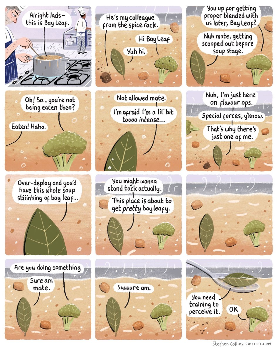 Most accurate depiction of a bay leaf I've seen