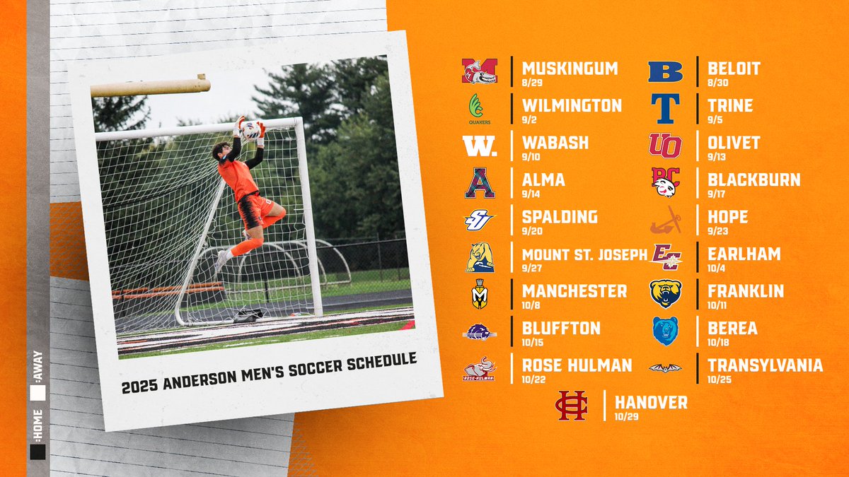 Anderson Athletics (@athleticsau) on Twitter photo Be sure to check out the <a href="/ravenmensoccer/">Ravens Men Soccer</a> schedule for the 2025 season! #SoarRavensSoar #GBGR #BuildAUSoccer Be sure to check out the <a href="/ravenmensoccer/">Ravens Men Soccer</a> schedule for the 2025 season! #SoarRavensSoar #GBGR #BuildAUSoccer