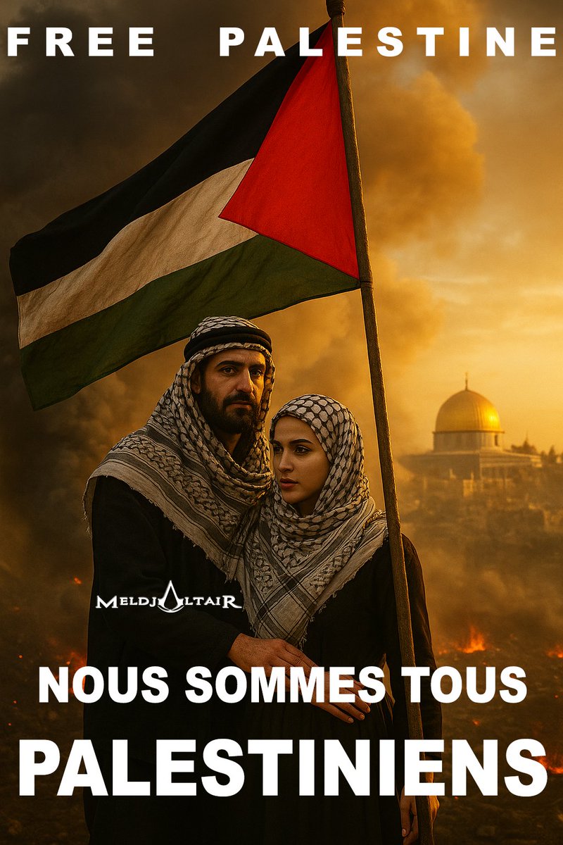 MeldjaAltair04's tweet image. Ils sont tous soumis israéliens, nous sommes tous des insoumis palestiniens.
#PalestineGenocide #GazaGenocide #ısraelterroristState #IsraelWarCrimes