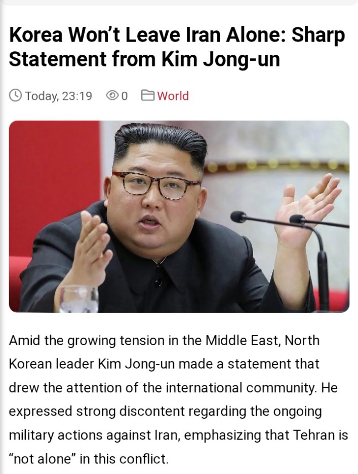 Finally!  The Rocket Man has arrived .

#TelAviv #RahulGandhi #IranIsraelConflict #ICBM #แพทองธารชินวัตร #Iran #恋は闇 #Israel #AbsolutelyNOT #Trump 
#ReleaseLeaderOfUmmah