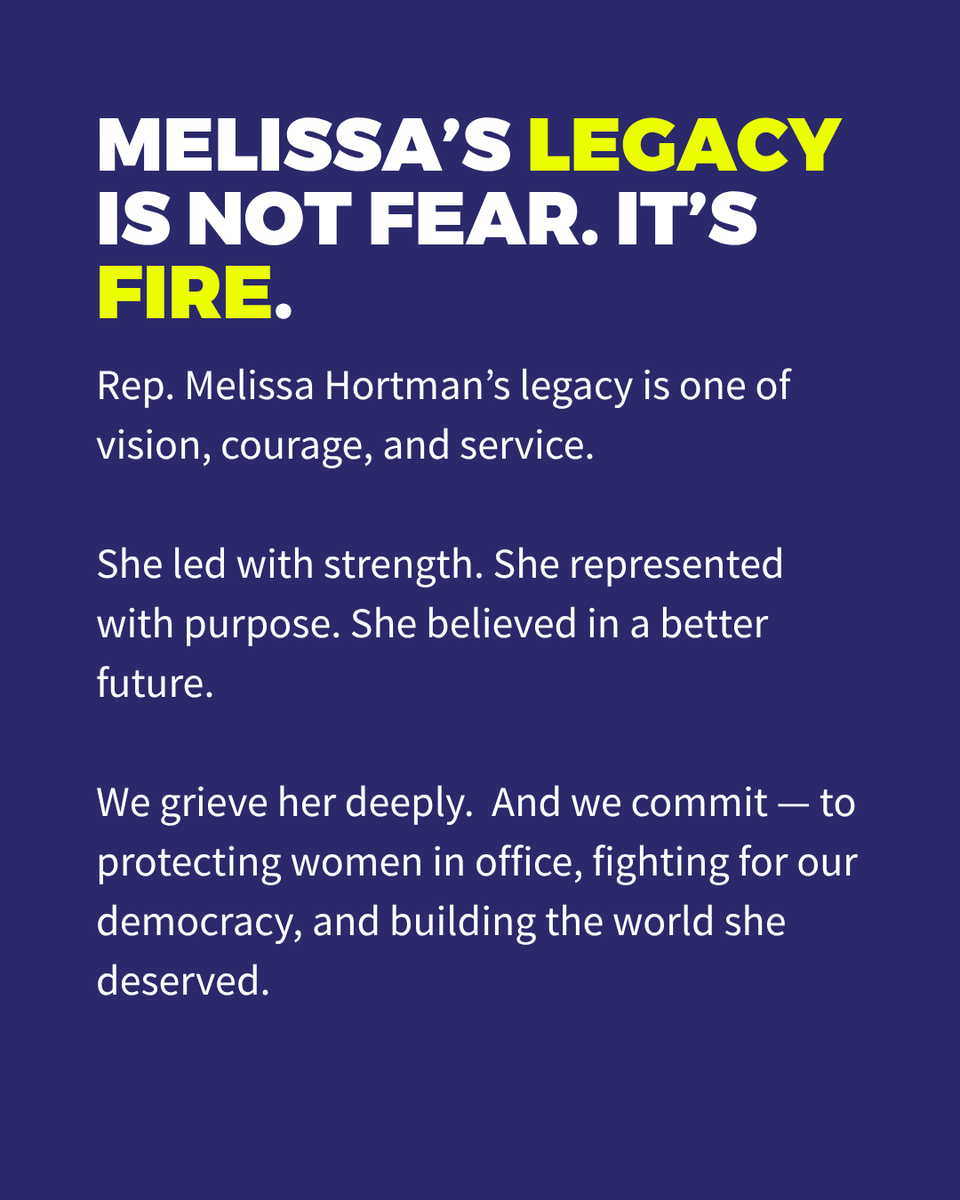 VRLAction's tweet image. We are devastated by the assassination of Minnesota Rep. Melissa Hortman. We must ensure no one fears violence for serving their community. We’ve made free anti-violence resources available at VRLHQ.org — no login, no barriers. 🔗 vrlhq.org/resources/?key…