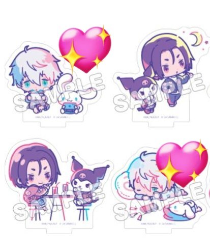 ブルーロック サンリオ キャラクターズ
アクリルぷちスタンド
アクスタ

譲：玲王×クロミ
求：凪×シナモン（画像2枚目❤凪）
900円（定価）＋送料

郵送にて交換希望です。
（譲渡の場合はゆうちょ銀行）
難しいとは思いますが、よろしくお願いいたします。
検索からお気軽にお声がけください。