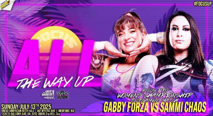 Dino🐺C🤘 (@nvhowlingwolves) on Twitter photo What happens when a Gnome has to deal with Chaos??
Only one place to find out <a href="/FocusProWrestle/">Focus Pro Wrestling</a> 's ALL the Way Up on July 13th when
Gabby <a href="/the_gnomie/">Gabby Forza</a> 🥳🍄
Takes on the
Sensational <a href="/realSammiChaos/">Sammi Chaos</a> 🤍🖤
Gonna be ALL the Sunday Funday!!! What happens when a Gnome has to deal with Chaos??
Only one place to find out <a href="/FocusProWrestle/">Focus Pro Wrestling</a> 's ALL the Way Up on July 13th when
Gabby <a href="/the_gnomie/">Gabby Forza</a> 🥳🍄
Takes on the
Sensational <a href="/realSammiChaos/">Sammi Chaos</a> 🤍🖤
Gonna be ALL the Sunday Funday!!!