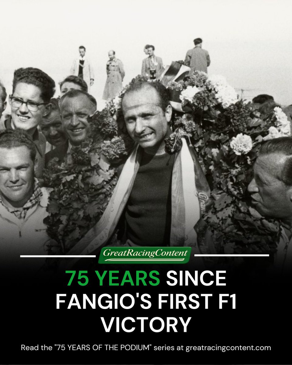 GRacingcontent's tweet image. Back when legends like Fangio rewrote history with every lap…

Do today’s F1 drivers still race for legacy or just for points?