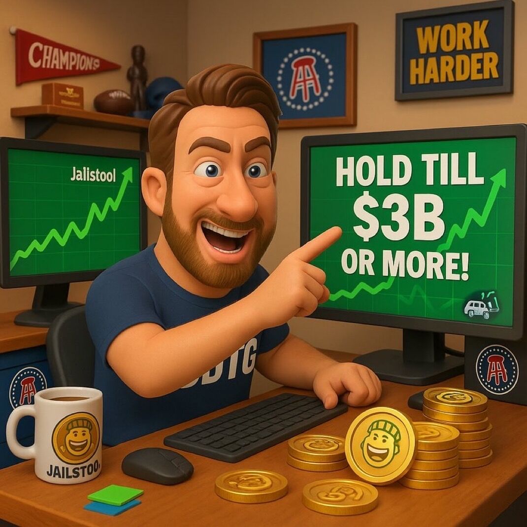 GetJailStool's tweet photo. ๐ HODL TILL $3B OR MORE โผ๏ธ
Coach Portnoyโs got the plan, the charts, and the coins โ now all we need is YOU. ๐ช๐ฉ
No weak hands. No exit plans. Just vibes, diamond fists, and that Jailstool juice.
We're not leaving. EVER. ๐๐
#jailstool #StoolArmy #ToTheMoon #3BOrBust #DaveSaidSo #DiamondHandsOnly #CryptoRise #VivaLaStool ๐๐๐ช