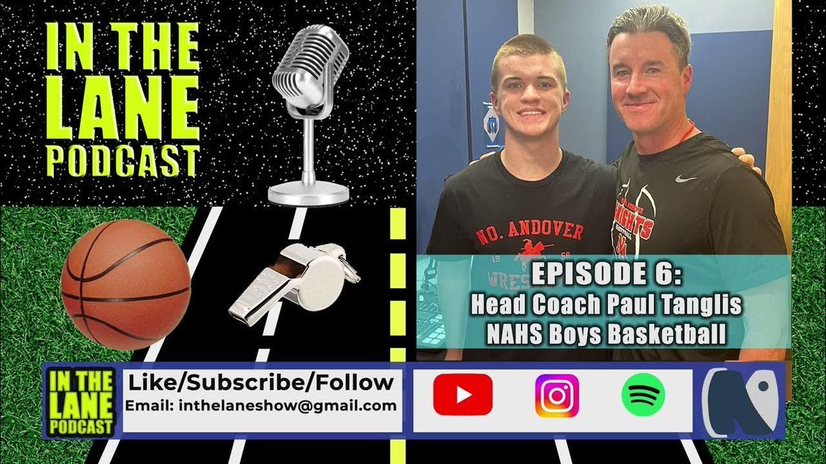 North Andover CAM (@northandovercam) on Twitter photo Mike Lane is back with another episode of the "In The Lane Podcast" featuring <a href="/NAKnightshoop/">North Andover High Boys Basketball</a> coach Paul Tanglis
🔗 buff.ly/7F6d3bb
<a href="/NA_Athletics/">Scarlet Knights</a> Mike Lane is back with another episode of the "In The Lane Podcast" featuring <a href="/NAKnightshoop/">North Andover High Boys Basketball</a> coach Paul Tanglis
🔗 buff.ly/7F6d3bb
<a href="/NA_Athletics/">Scarlet Knights</a>