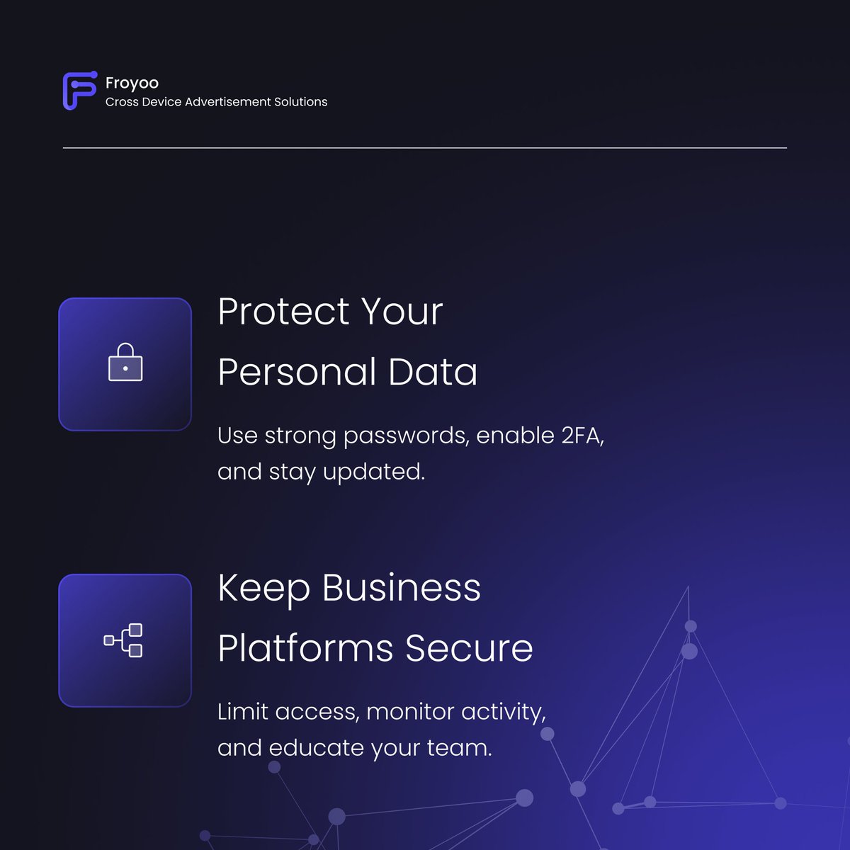 FroyooAdTech's tweet image. 🌐 June is Global Internet Safety Month!

With more time spent online, safeguarding your digital presence matters more than ever. From personal data to business platforms - cybersecurity is everyone’s responsibility.

🔒 What are you doing to stay safe online?

#DataProtection