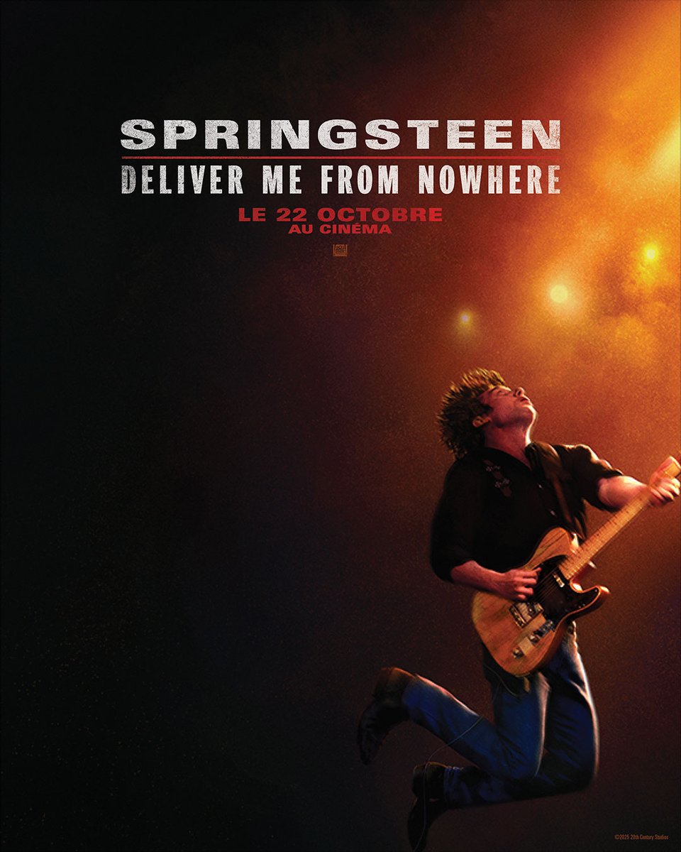 Springsteen : Deliver Me From Nowhere, le 22 octobre au cinéma.