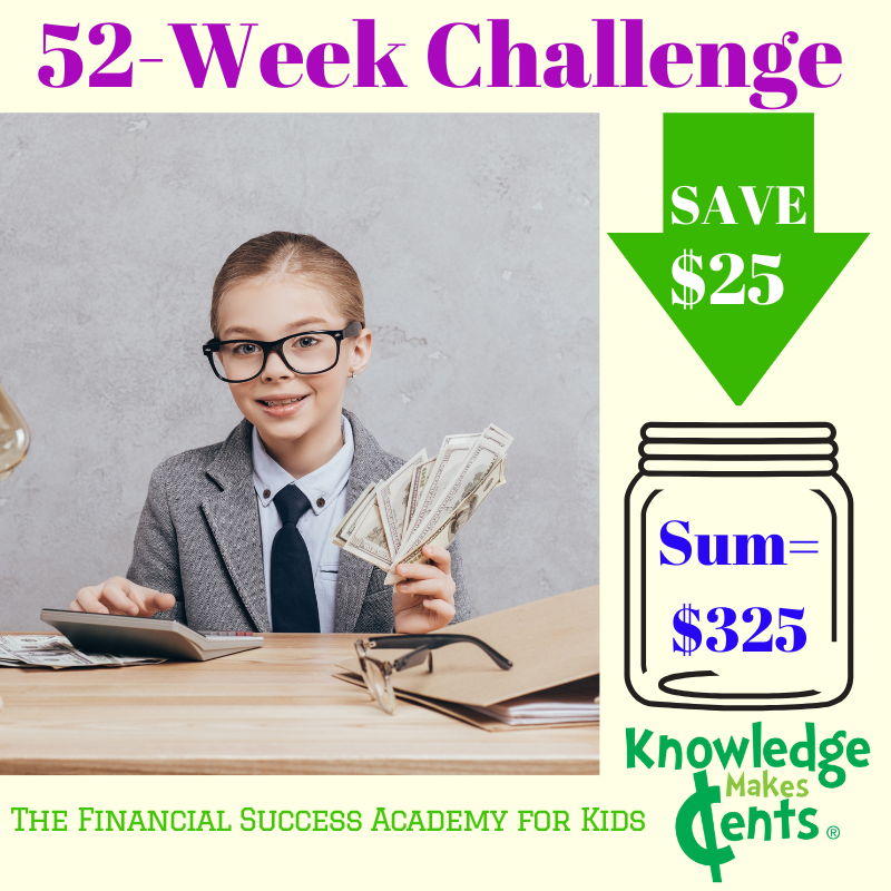 KMCents's tweet image. So great that you are still doing the #52WeekChallenge! Practice #MoneyMath by counting out different combinations that add up to $325, e.g. 65x$5 bills, etc. 

Week #25: Jun. 16-22, 2025
 
Contact us to learn more: info@KnowledgeMakesCents.com 905-882-3130