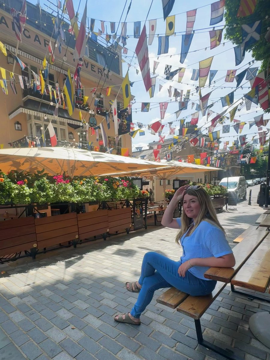 Had a lovely day exploring Greenwich today, enjoying this London heat wave! 🇬🇧 ☀️ 🍻