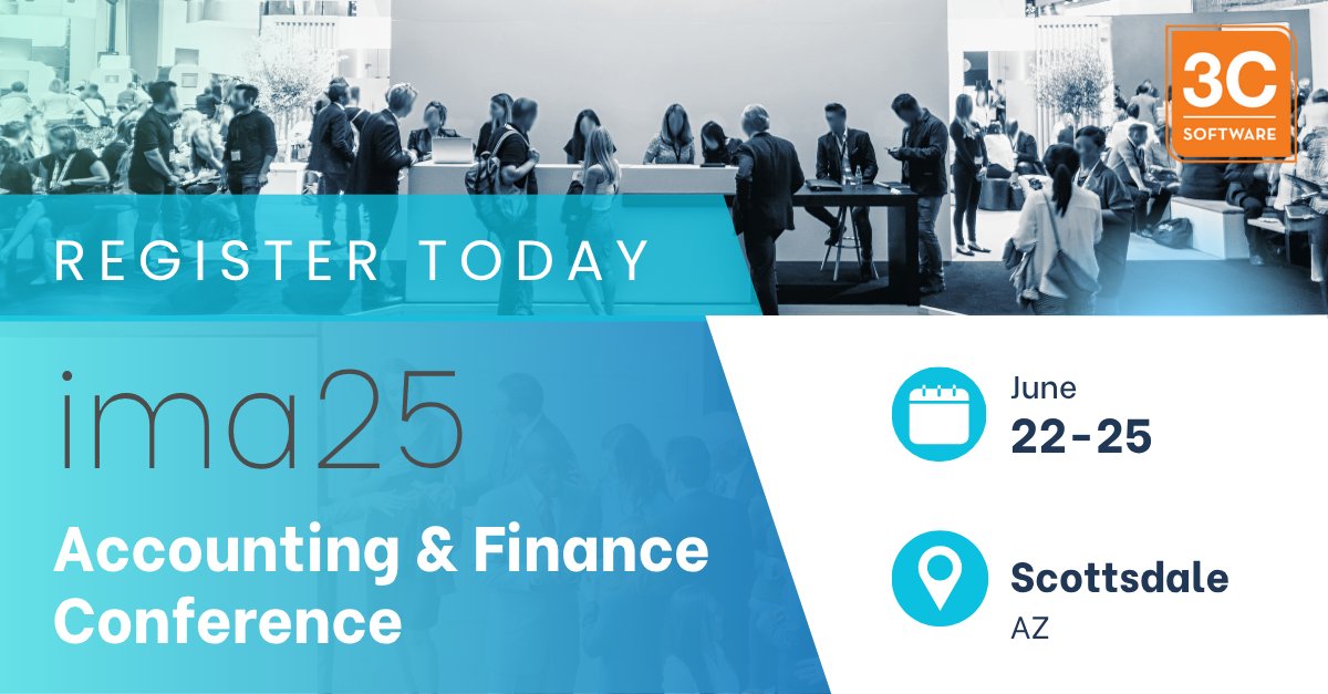 3C Software (@3csoftware) on Twitter photo ⏰ NEXT WEEK!
We're counting down to ima25 in Scottsdale and looking forward to seeing you all there!
#financeleadership #costing #ima25 ⏰ NEXT WEEK!
We're counting down to ima25 in Scottsdale and looking forward to seeing you all there!
#financeleadership #costing #ima25