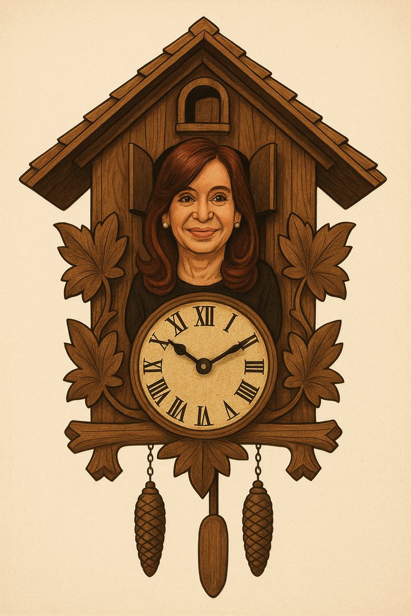 Jajajajaa Cristina Kirchner se Autopersive Reloj Cucu