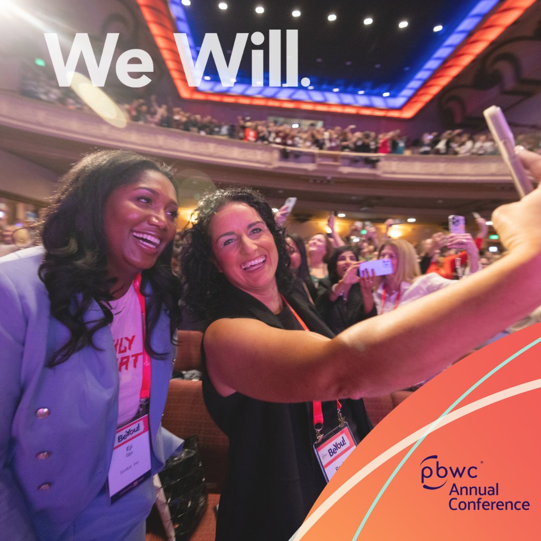 🎉Our #WeWill Conference is here! 

Let’s lead, learn &amp; uplift. Share your favorite moments &amp; takeaways using #PBWC2025 for a chance to be featured on our social channels. We can’t wait to see how you show up &amp; write your own story of triumph.

#WomenWhoLead #LeadershipInAction