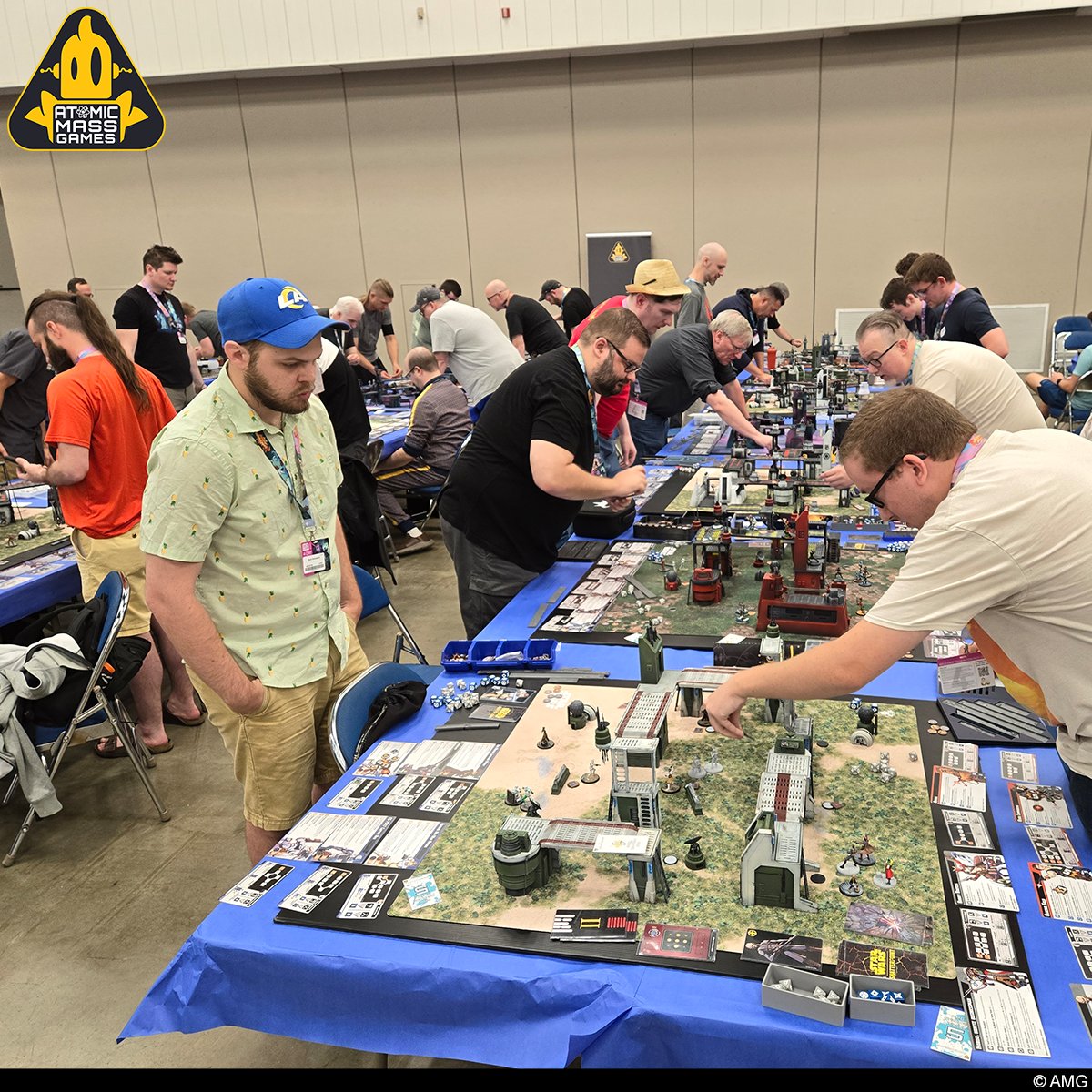 GenCon is almost here, and so are our biggest events of the year! 

Join Atomic Mass Games in Indianapolis this August for fun battles, community moments, and some of the most exciting tables you’ll see all weekend. Get all the details and sign up here: ow.ly/vzY650WbEe3
