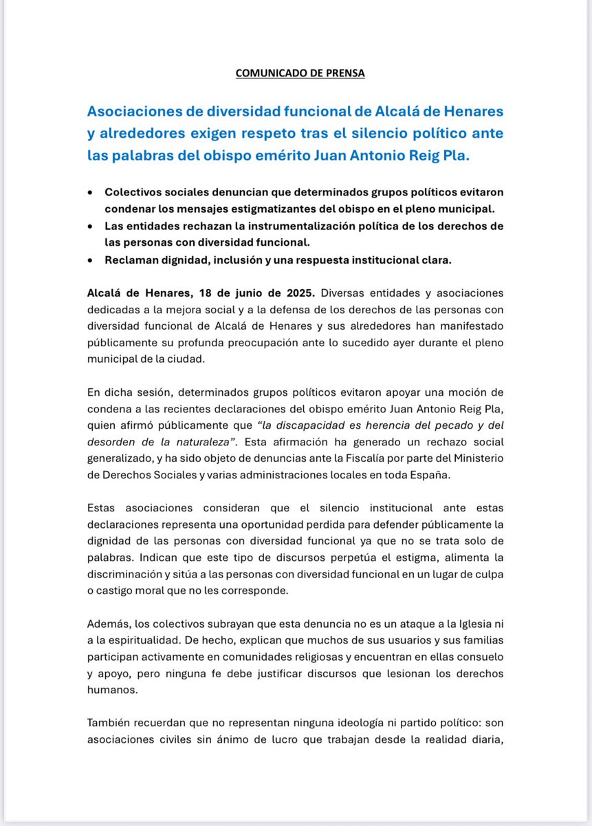 Asociación Enfermedades Raras de Alcala de Henares tweet media