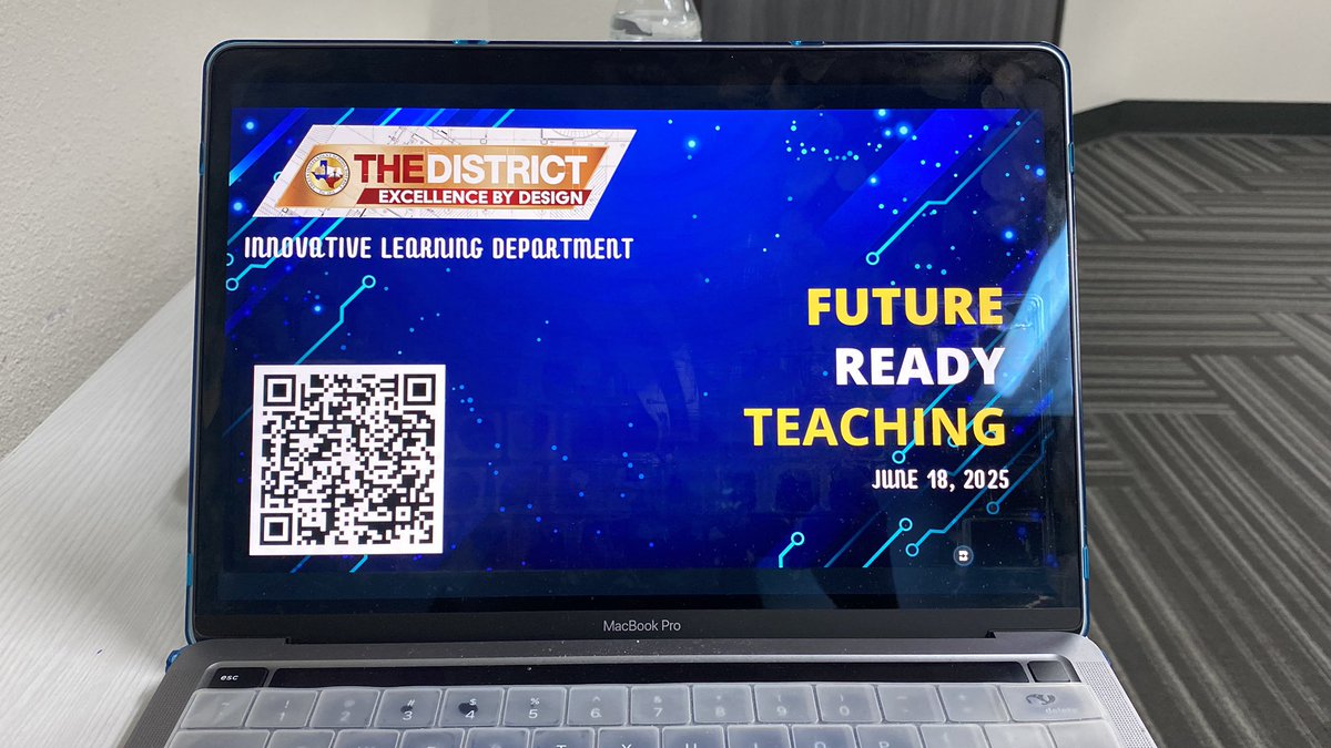 Veronica Alvidrez Alvarez (@valvidrez1) on Twitter photo Future Ready Teaching <a href="/YsletaISD/">Ysleta ISD</a> happening now! Educators learning about leveraging AI infused tools to elevate student learning! #AIinEducation #ArtificialIntelligence <a href="/YISDInnovLearn/">YISD Innovative Learning</a> Future Ready Teaching <a href="/YsletaISD/">Ysleta ISD</a> happening now! Educators learning about leveraging AI infused tools to elevate student learning! #AIinEducation #ArtificialIntelligence <a href="/YISDInnovLearn/">YISD Innovative Learning</a>