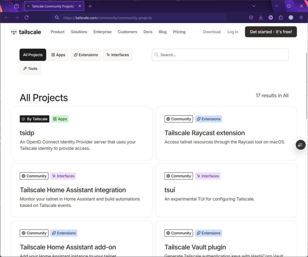 🛠️ Our community is building amazing open-source projects with Tailscale’s API &amp; integrations! From custom dashboards to IoT hacks, the creativity is inspiring. 💡 Built something cool with Tailscale? Share it with us – we’d love to see it! #OpenSource 

tailscale.com/blog/community…