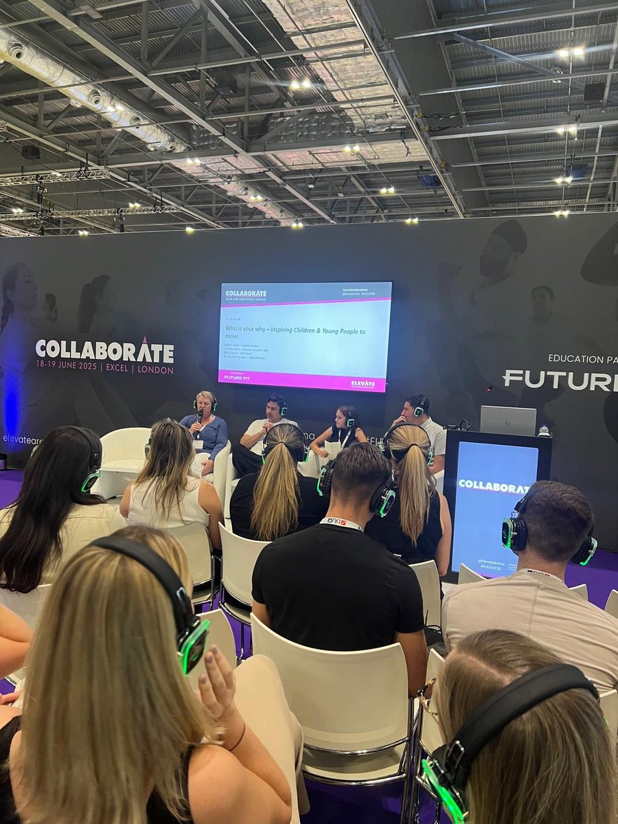 💪🏽 We are here at Elevate London conference to learn about opportunities in the fitness sector. It's been great to see some familiar faces whilst being inspired by the latest trends!