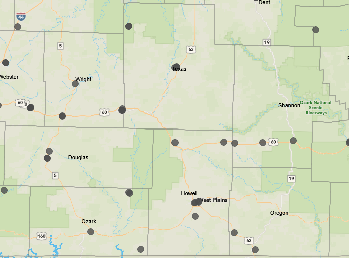 The state of Missouri has posted an interactive map of summer food programs across the state. mohealth.maps.arcgis.com/apps/webappvie…